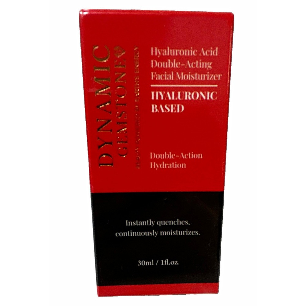 Dynamic Gemstone Hyaluronic Acid Facial Moisturizer Hydrating 1 fl oz MSRP:$495